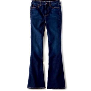 American Eagle High Waisted Artist Flare Jeans